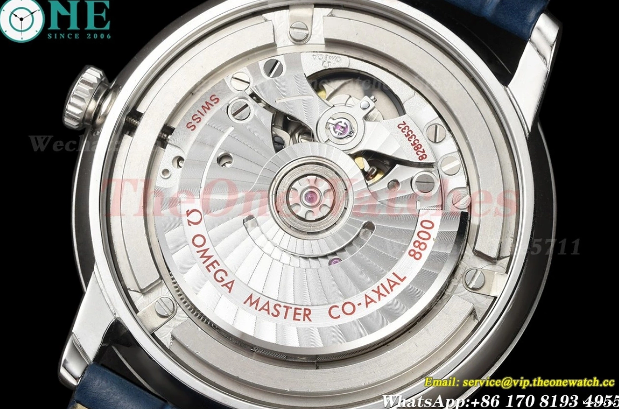 Dial LE SS Prestige Ville 40mm BLSF De A8800 Date Blue 0328